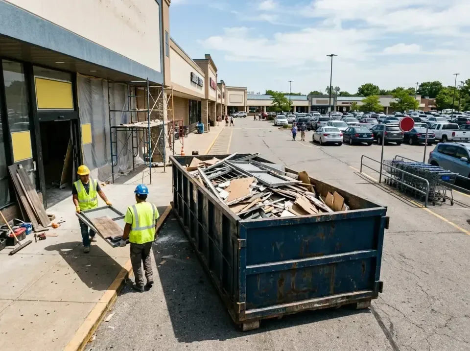 retail-store-renovation-debris-003 — frequently asked questions, Roll-off Dumpster Rentals in Central Park, WA